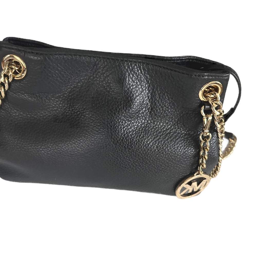Michael Kors | Black Leather | Shoulder Bag - Picture 2 of 8